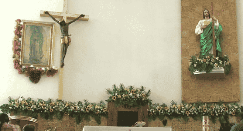 cuasi parroquia san judas tadeo ahome