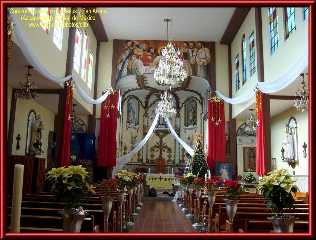 parroquia corazon eucaristico de jesus y san alvaro azcapotzalco