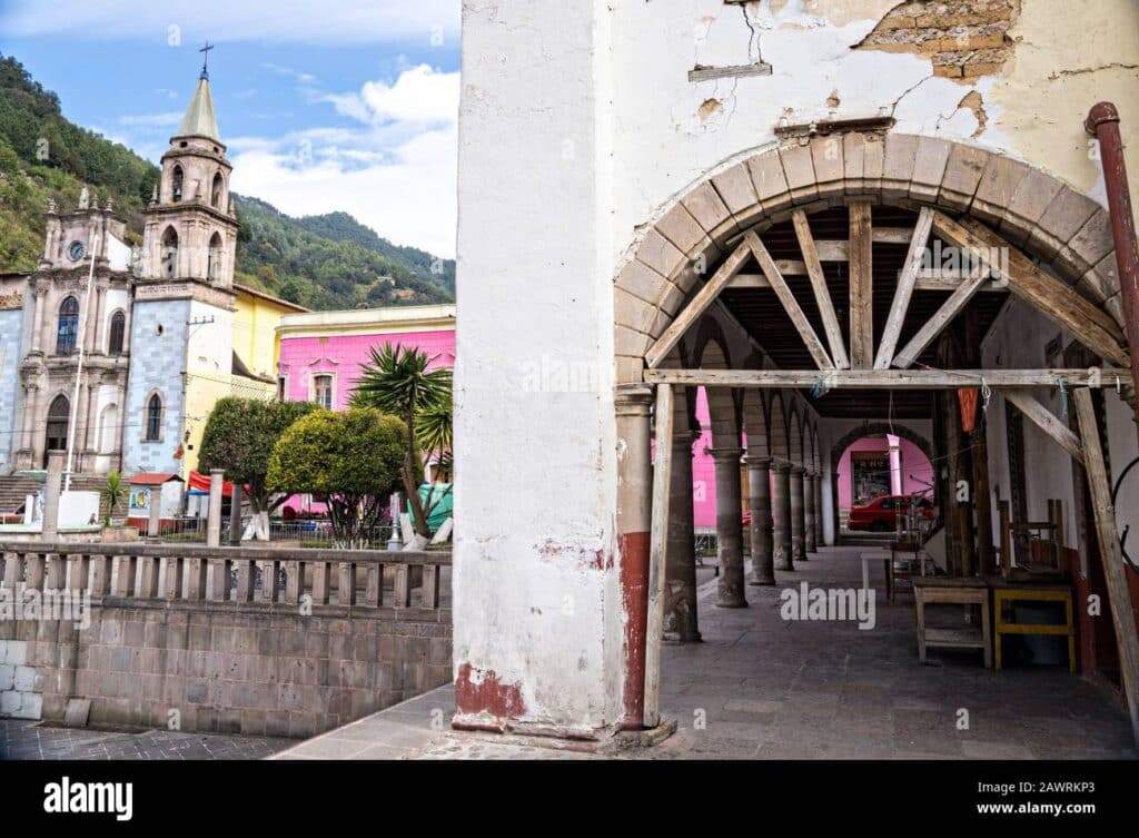 parroquia san simon apostol angangueo