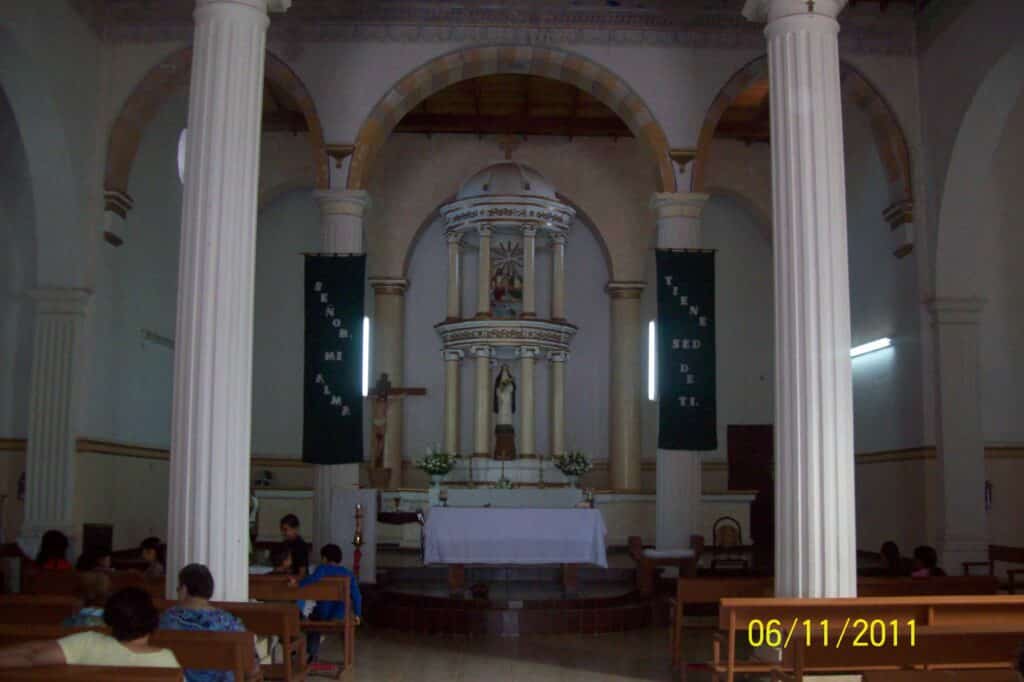 parroquia santa rosa de lima bacum